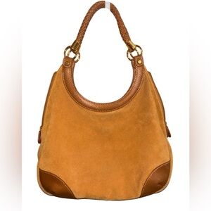 McLaughlin leather and suede Bag